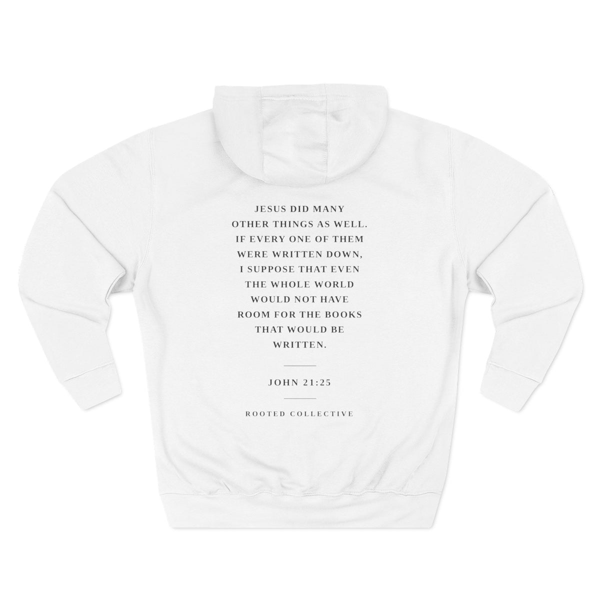 HUSTLE LIKE MY SAVIOR PREMIUM HOODIE