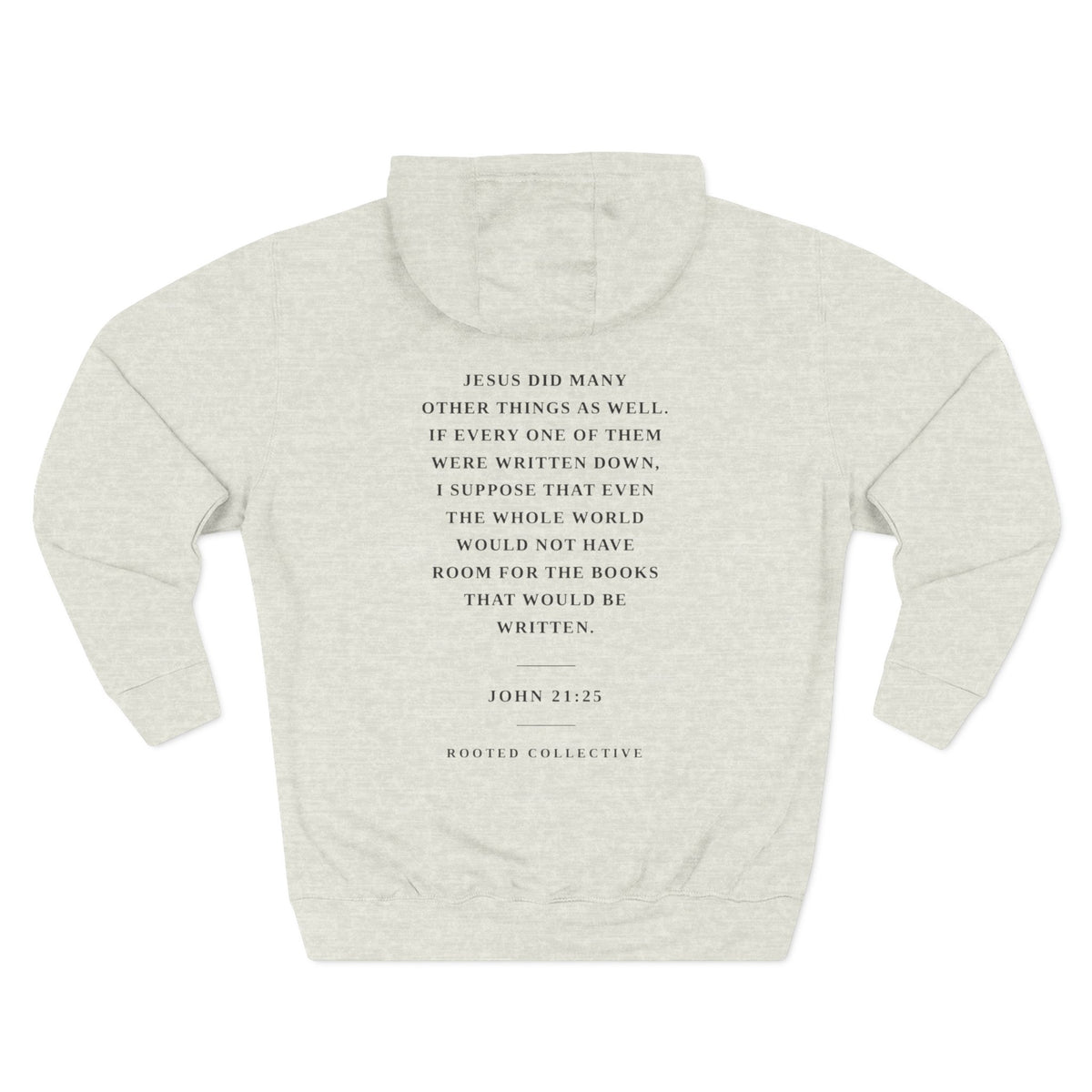 HUSTLE LIKE MY SAVIOR PREMIUM HOODIE