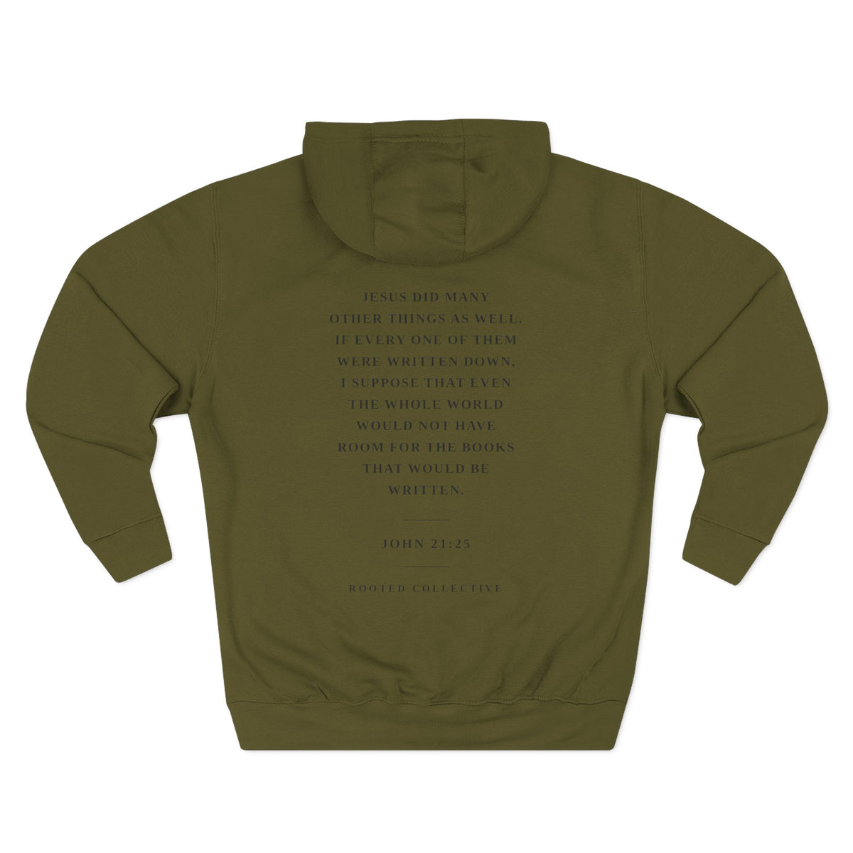 HUSTLE LIKE MY SAVIOR PREMIUM HOODIE