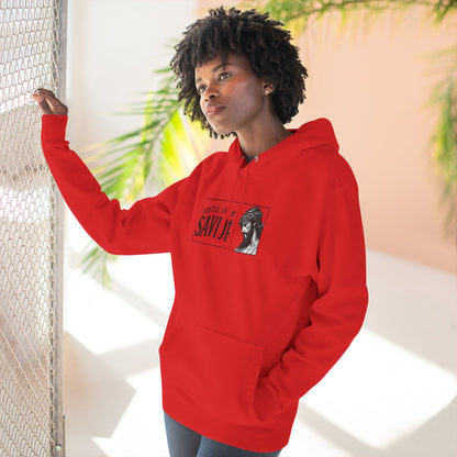 HUSTLE LIKE MY SAVIOR PREMIUM HOODIE