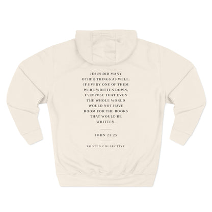 HUSTLE LIKE MY SAVIOR PREMIUM HOODIE