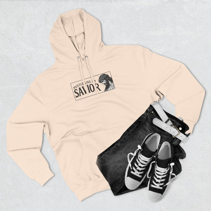 HUSTLE LIKE MY SAVIOR PREMIUM HOODIE