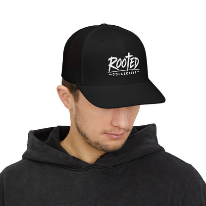 THE ROOTED COLLECTIVE TRUCKER CAP
