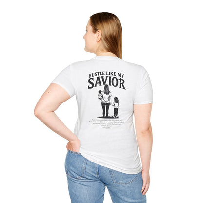 MOMS HUSTLE LIKE THEIR SAVIOR TEE