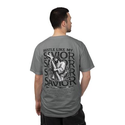 HUSTLE LIKE MY SAVIOR TEE