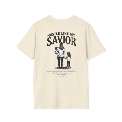 MOMS HUSTLE LIKE THEIR SAVIOR TEE