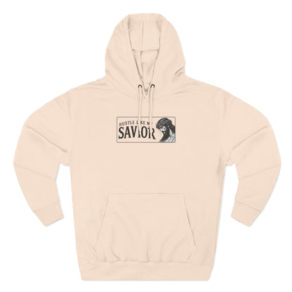 HUSTLE LIKE MY SAVIOR PREMIUM HOODIE
