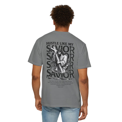 HUSTLE LIKE MY SAVIOR TEE