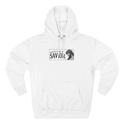 HUSTLE LIKE MY SAVIOR PREMIUM HOODIE