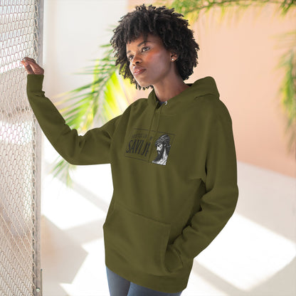 HUSTLE LIKE MY SAVIOR PREMIUM HOODIE